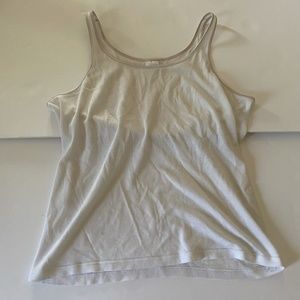 White Tank top, women's small